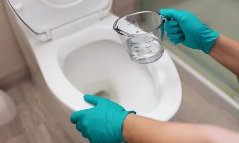 Làm sạch bồn bằng loại nước này, vừa diệt khuẩn, vừa sáng bóng như mới, không cần thuốc tẩy