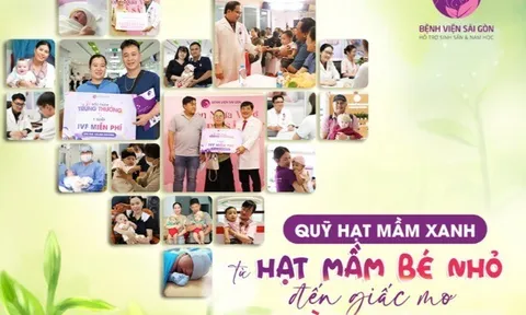 Chương trình hạt mầm xanh - nơi sự sống bắt đầu từ niềm tin