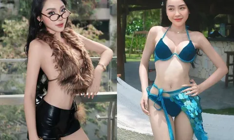 Hot girl xinh từ bé là học trò cưng của Khánh Thi, 23 tuổi mê mặc "có như không" khoe vòng 1 "tràn viền"
