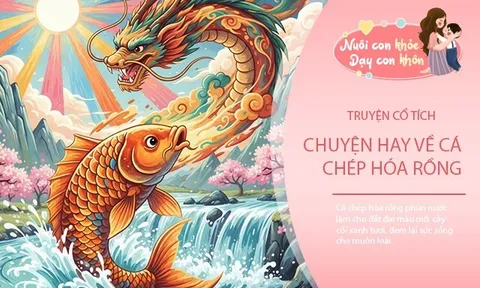 Truyện cổ tích: Sự tích cá chép hóa rồng