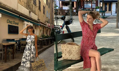 4 kiểu váy mùa hè phụ nữ Pháp thường mặc: đơn giản nhưng luôn toát lên vẻ thanh lịch