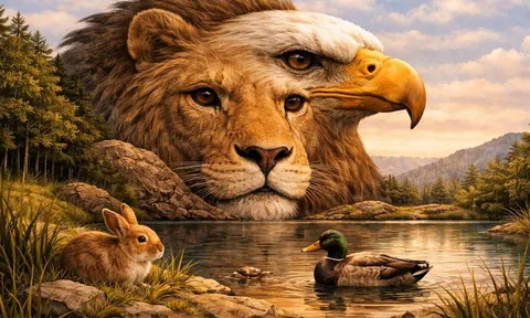 Quiz: Bạn nhìn thấy con vật nào đầu tiên? Đáp án tiết lộ bạn can đảm, nhút nhát hay dễ bị đánh lừa