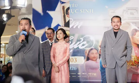 Dàn sao Vbiz đổ bộ, chúc mừng đạo diễn Lê Thiện Viễn ngày công chiếu phim điện ảnh  "Hẹn em ngày nhật thực"