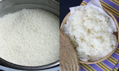 Vì sao trước khi đồ xôi phải ngâm gạo nếp qua đêm?