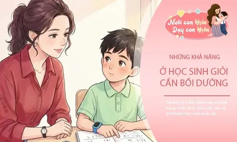 Trẻ có 5 biểu hiện này thường học rất nhàn mà vẫn giỏi