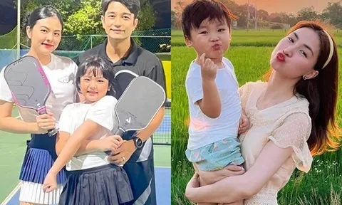 2 con sao học trường công, viết chữ đẹp: Ái nữ nhà Vân Trang là "bản sao" của mẹ, bé Bo không tin Hòa Minzy nổi tiếng