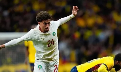 El Aynaoui sút hỏng penalty rồi ghi bàn giúp Morocco hòa Ecuador