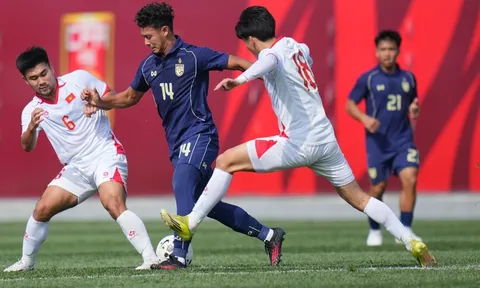 Thủng lưới sớm, U23 Việt Nam gục ngã trước U23 Thái Lan