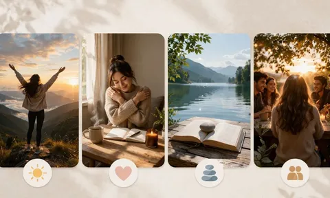 Quiz: Chọn 1 khung cảnh thích nhất để xem bạn là người hạnh phúc tự thân hay dễ lệ thuộc cảm xúc