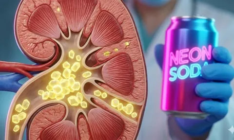 5 giai đoạn hình thành sỏi thận, chỉ vì thói quen uống nhiều nước ngọt