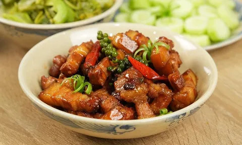 Cách nấu thịt kho tiêu ngon
