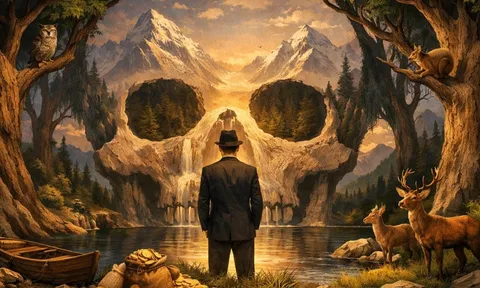 Quiz: Nhìn thấy gì đầu tiên trong bức ảnh tiết lộ bạn đang theo đuổi mục tiêu làm giàu hay chỉ sống qua ngày