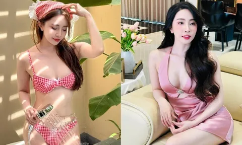 Mỹ nhân xưa đen nhẻm giờ trắng bóc như em bé, diện bikini nhỏ xíu được NSƯT Việt Anh khen tấm tắc