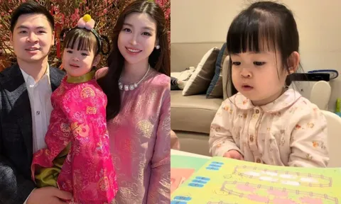 Hoa hậu Đỗ Mỹ Linh lo con gái không học được trường Harvard, cháu nội Bầu Hiển nhớ số nhờ đếm tầng nhà