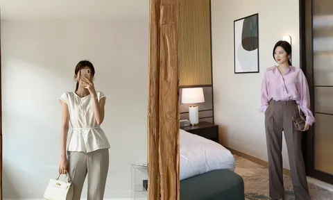 4 cách phối sơ mi và quần ống rộng giúp phong cách luôn mới mẻ, thanh lịch