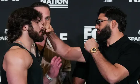 Arman Tsarukyan hạ gục Georgio Poullas, gửi chiến thư tới Colby Covington