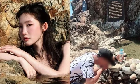 "Em xinh" xin lỗi sau khi gây tranh cãi vì mặc bikini ngâm mình vào Giếng Tiên, chính quyền địa phương vệ sinh khu vực