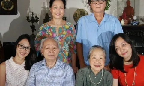 Anh kế toán thành NSƯT, Đoàn trưởng Nhà hát, 2 con gái là NSND - Thạc sĩ cùng làm "dâu hào môn" ở phố cổ