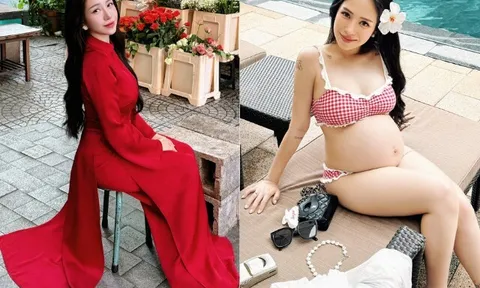 Hot mom TP.HCM đi bê tráp cưới gây sốc khi đã sinh 4 con, hồi mang bầu “nghiện” mặc bikini bé xíu gây đỏ mặt