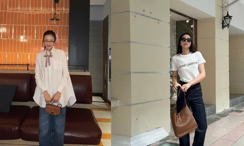 4 cách mix quần jeans ống rộng chuẩn style sao Việt cho mùa hè