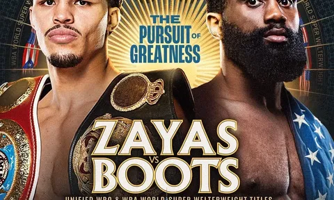 Xander Zayas đối đầu 'Boots' Ennis: Bom tấn Quyền Anh chính thức được ấn định