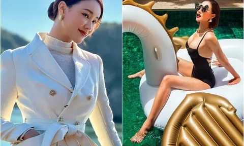 "Bà trùm" quyến rũ trên VTV ngoài đời giàu và nóng bỏng gấp bội, con gái mũm mĩm giờ lớn xinh khác hẳn
