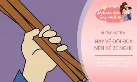 Truyện cổ tích: Sự tích đôi đũa