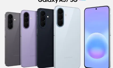 Samsung Galaxy A57: Điện thoại "siêu mẫu" mỏng nhất dòng A