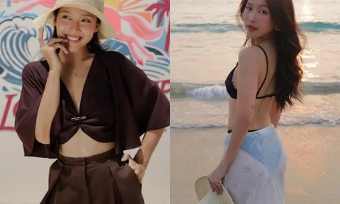 "Bản sao" Song Hye Kyo diện bikini bé xíu khoe võng lưng đẹp mê, bạn thân Trấn Thành phải vội nói một câu