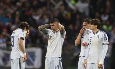 Gục ngã trước Bosnia, tuyển Ý lần thứ 3 liên tiếp vắng mặt tại World Cup
