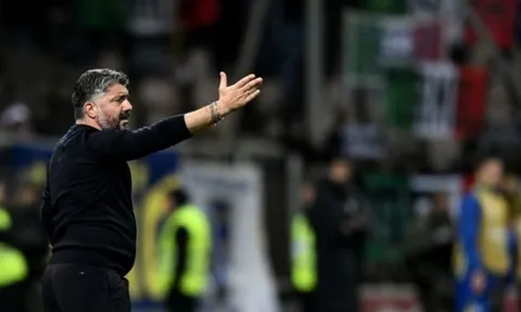 HLV Gattuso thừa nhận tuyển Ý lỡ hẹn World Cup là cú sốc lớn