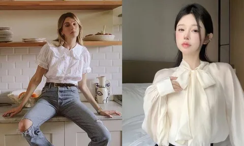 3 kiểu áo sơ mi trắng giúp phong cách trẻ trung và thanh lịch hơn trong mùa hè