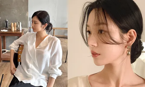 4 kiểu buộc tóc đơn giản giúp gương mặt trông thon gọn hơn trong mùa hè