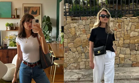 5 cách phối áo thun chuẩn phong cách Pháp: tối giản nhưng vẫn toát lên vẻ sang trọng