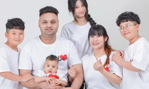 Chàng trai Ấn Độ cưới “chị đẹp” là mẹ đơn thân 3 con, nàng dâu Việt được nhà chồng thấu hiểu, thương yêu hết mực