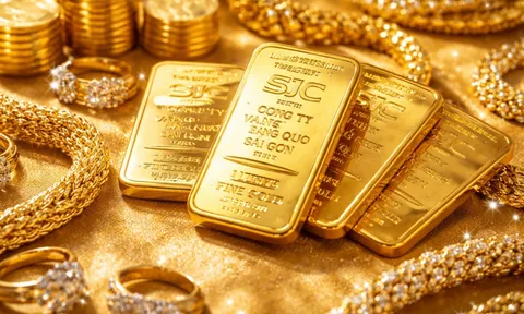 Bảng giá vàng 9999 24K 18K SJC DOJI PNJ hôm nay 2/4/2026