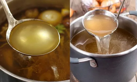 Sai lầm khiến nước dùng xương bị đục