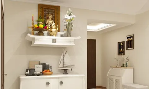 Vì sao không nên dùng bàn thờ màu trắng?