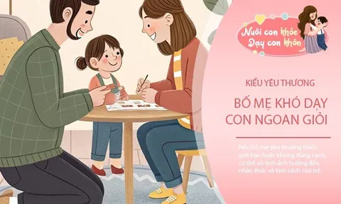 4 kiểu tình yêu thương của bố mẹ đang "cướp đi" trí thông minh của con