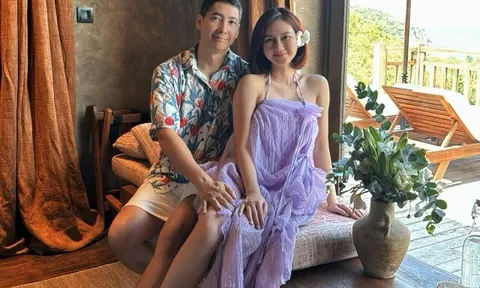 Hương Giang lần đầu khoe rõ mặt ông xã hơn 11 tuổi, đưa ra lời khuyên: “Nhất định phải lấy chồng giàu”