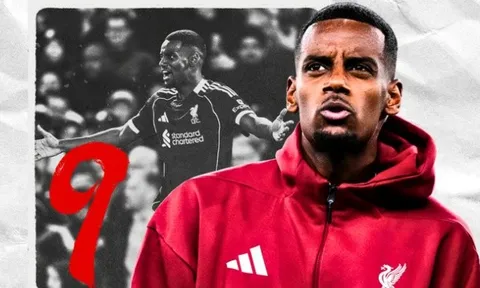 Alexander Isak đang trở thành khối thuốc nổ tại Anfield