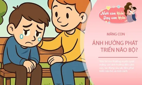 Một câu quát mắng con, một "vết sẹo" trong não, điều bố mẹ vô tình làm mỗi ngày nhưng không hay biết