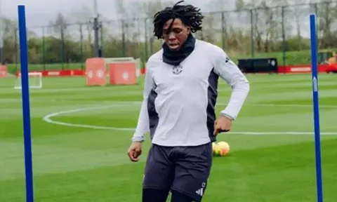 Man Utd đón tin vui khi Dorgu trở lại sân tập