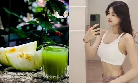 Cách uống nước bí đao (bí xanh) giảm mỡ bụng, giảm cân hiệu quả