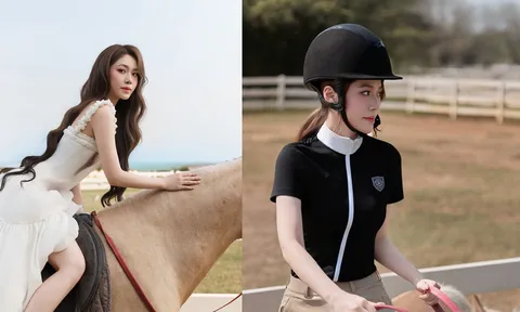 Hoa hậu hiếm hoi tại Việt Nam theo đuổi cưỡi ngựa bài bản từ nhỏ