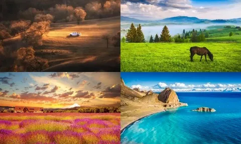 Trắc nghiệm tâm lý: Cảnh đẹp nào khiến bạn thấy bình yên nhất?