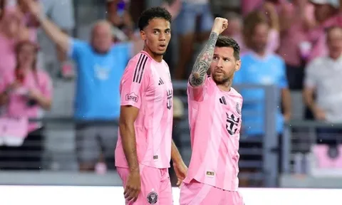 Suarez giải cứu Inter Miami sau bàn thắng của Messi