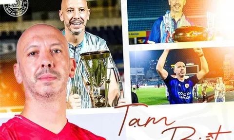 Trợ lý "ồn ào" Luis Viegas chính thức rời CLB CAHN