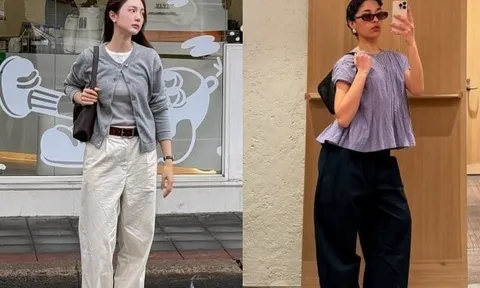 Quần barrel pants lên ngôi: Kiểu dáng “lạ mà quen” giúp che khuyết điểm và nâng tầm phong cách