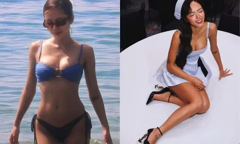 Hot girl Thanh Hóa U40 xinh như búp bê, chăm mặc nhỏ xíu khoe "núi đôi" trập trùng